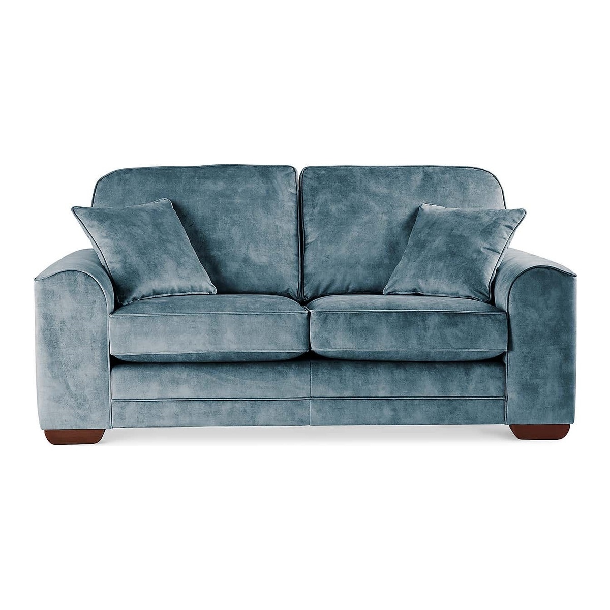 Morello Small Sofa Slub Velvet Slub Velvet Steel Blue – image 1