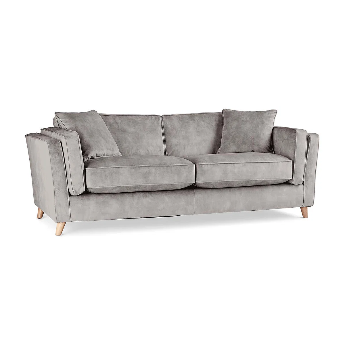 Arabella Medium Sofa Slub Velvet Slub Velvet Steel Blue – image 2