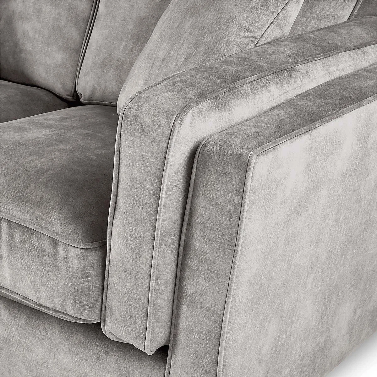 Arabella Medium Sofa Slub Velvet Slub Velvet Steel Blue – image 6
