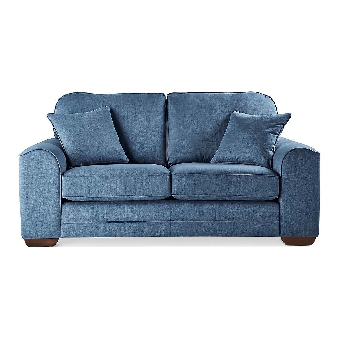 Morello Small Sofa Brushed Plain Fabric Brushed Plain Cobalt – image 1