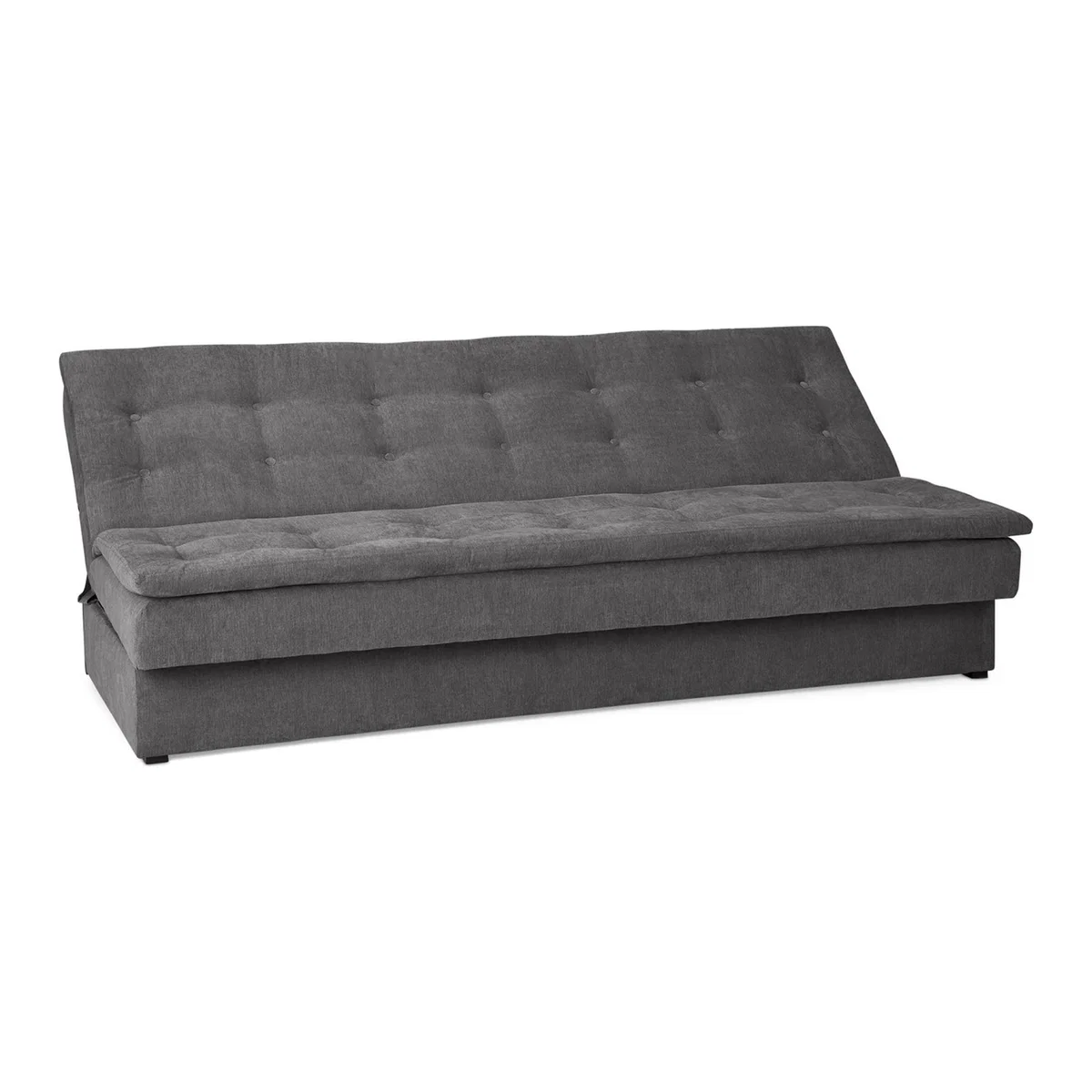 Carly Pillow Top Sofa Bed Grey – image 2