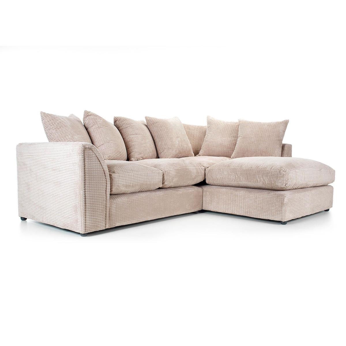 Denver Mink Right Hand Corner Sofa Cream – image 3