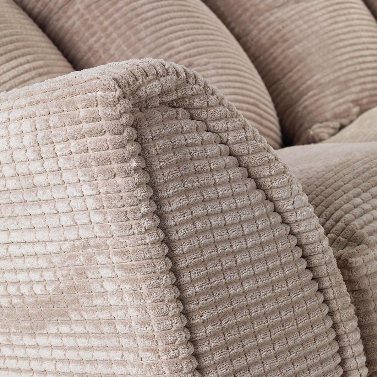 Denver Mink Right Hand Corner Sofa Cream – image 4