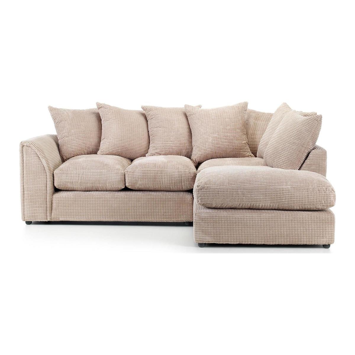 Denver Mink Right Hand Corner Sofa Cream – image 2