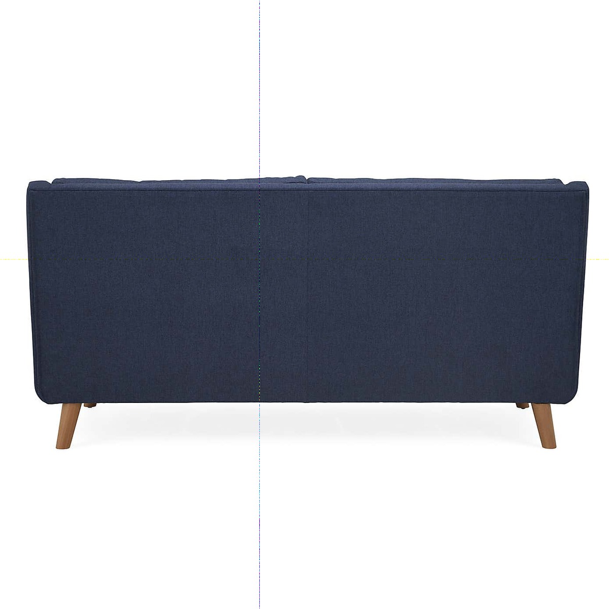 Halston Fabric 3 Seater Sofa Black – image 6
