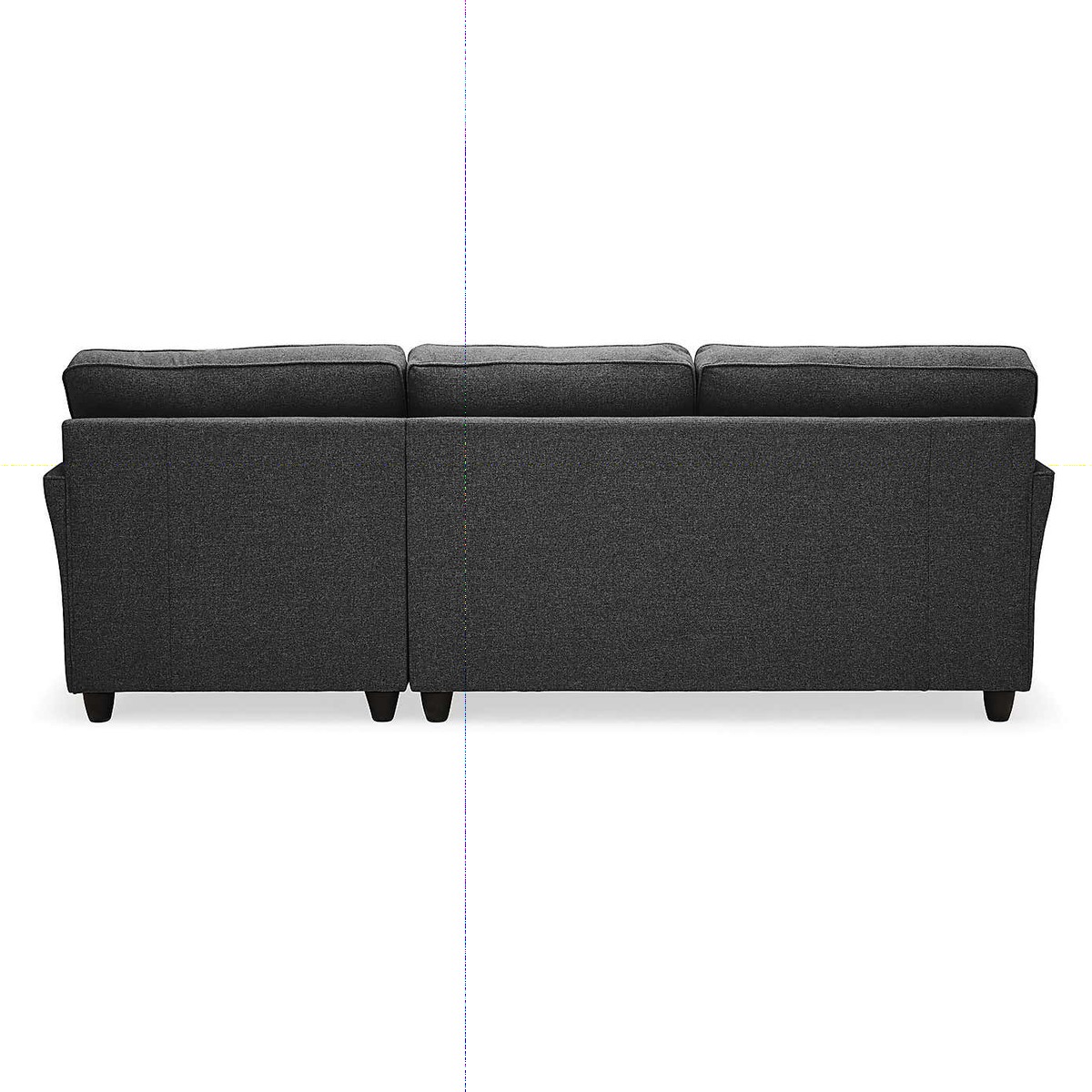 Grayson Right Hand Corner Chaise Sofa Brown – image 2