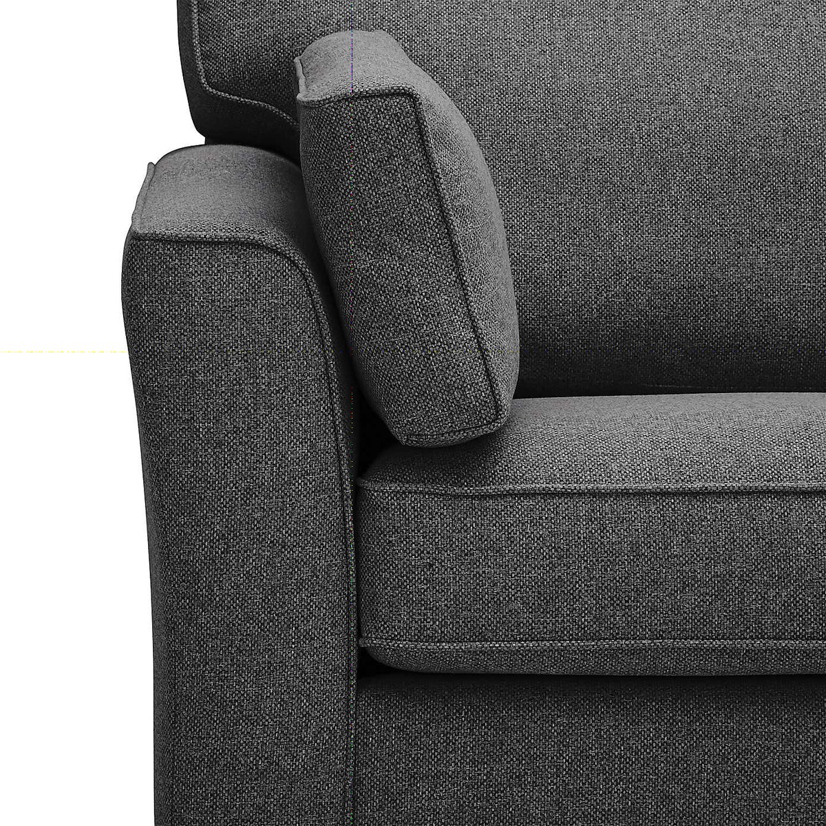 Grayson Right Hand Corner Chaise Sofa Brown – image 5