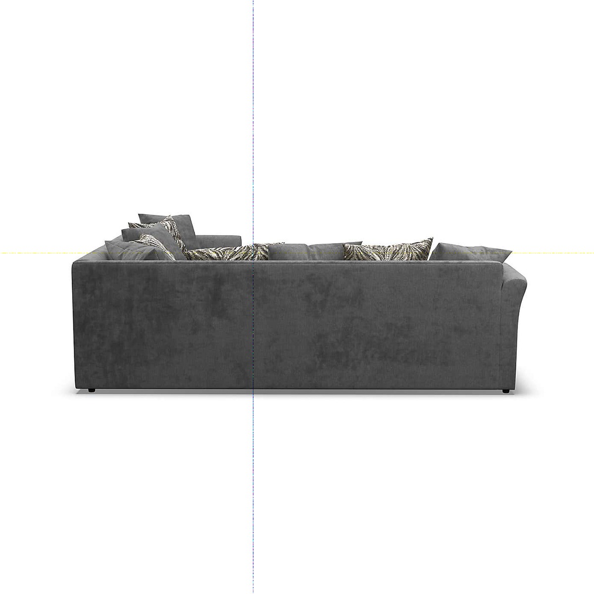 Mellors Chenille Corner Sofa Stone – image 5