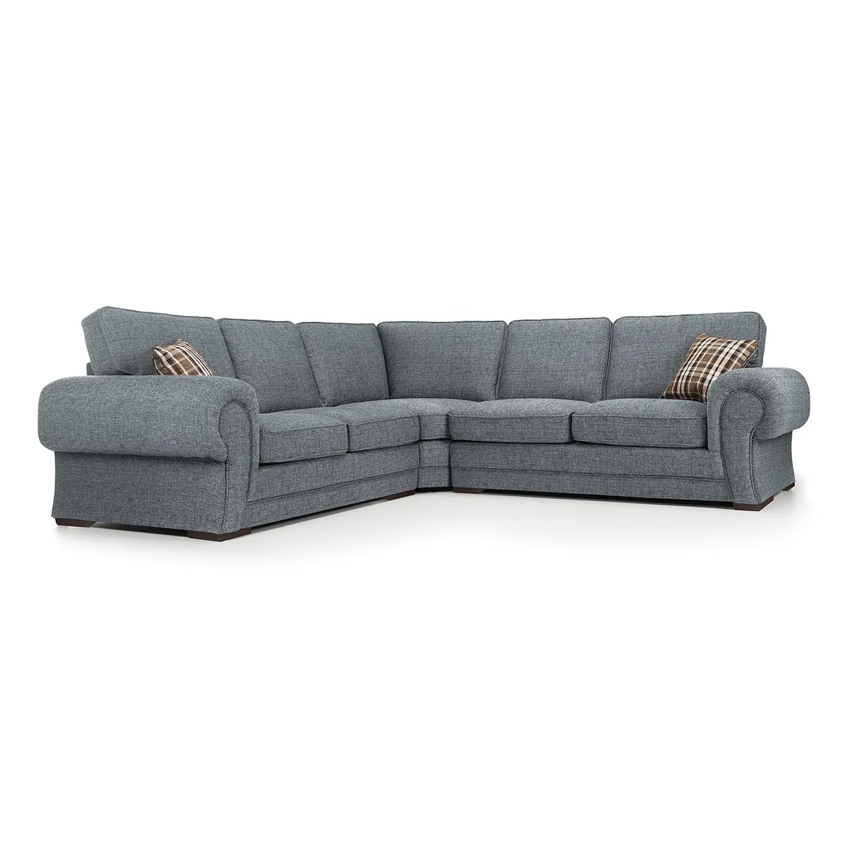 Charlton Large 4 Seater Corner Sofa Grey – image 3