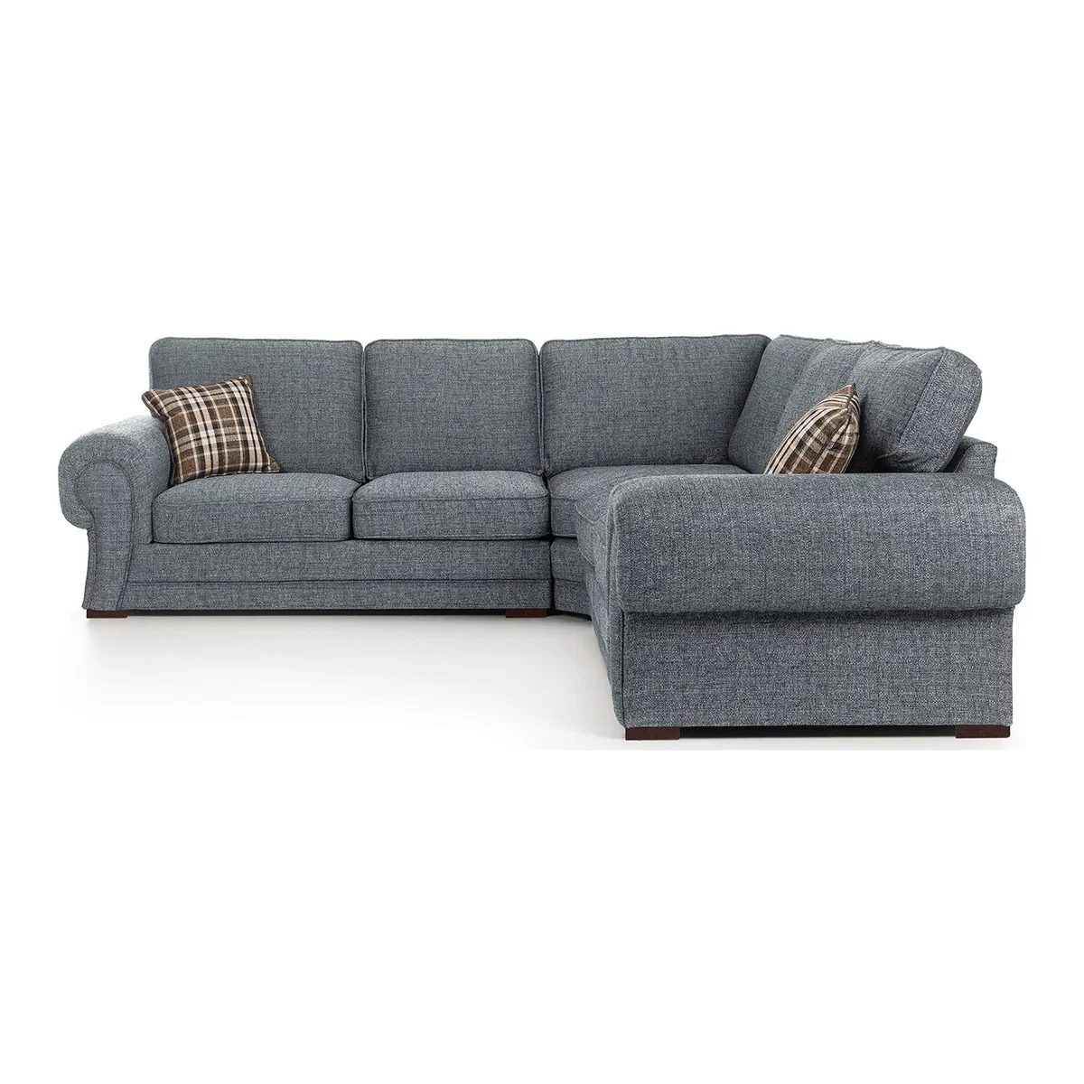 Charlton Large 4 Seater Corner Sofa Grey – image 2