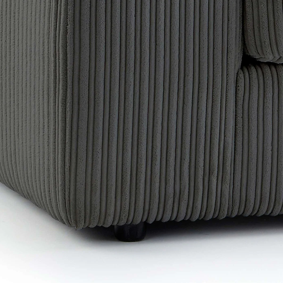 Champ Fabric 2 Seater Sofa Grey – image 5