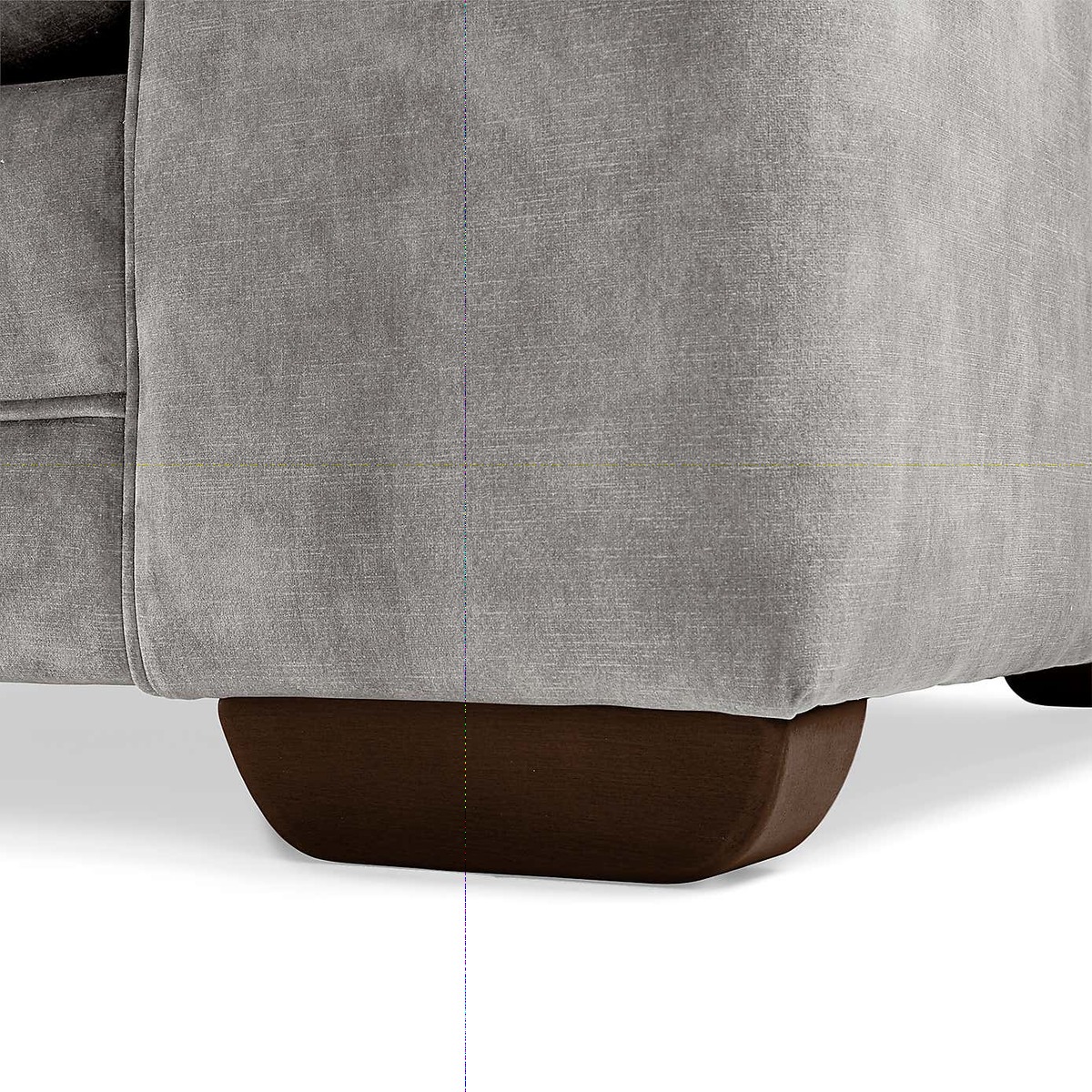 Morello Medium Sofa Slub Velvet Slub Velvet Mustard – image 9