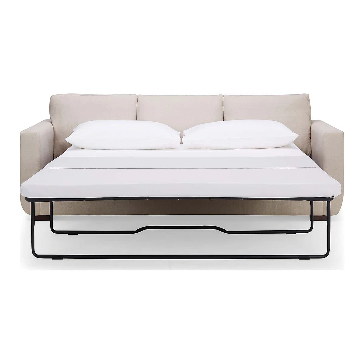 Marcus Reversible Storage Corner Chaise Sofa Bed Oatmeal – image 2