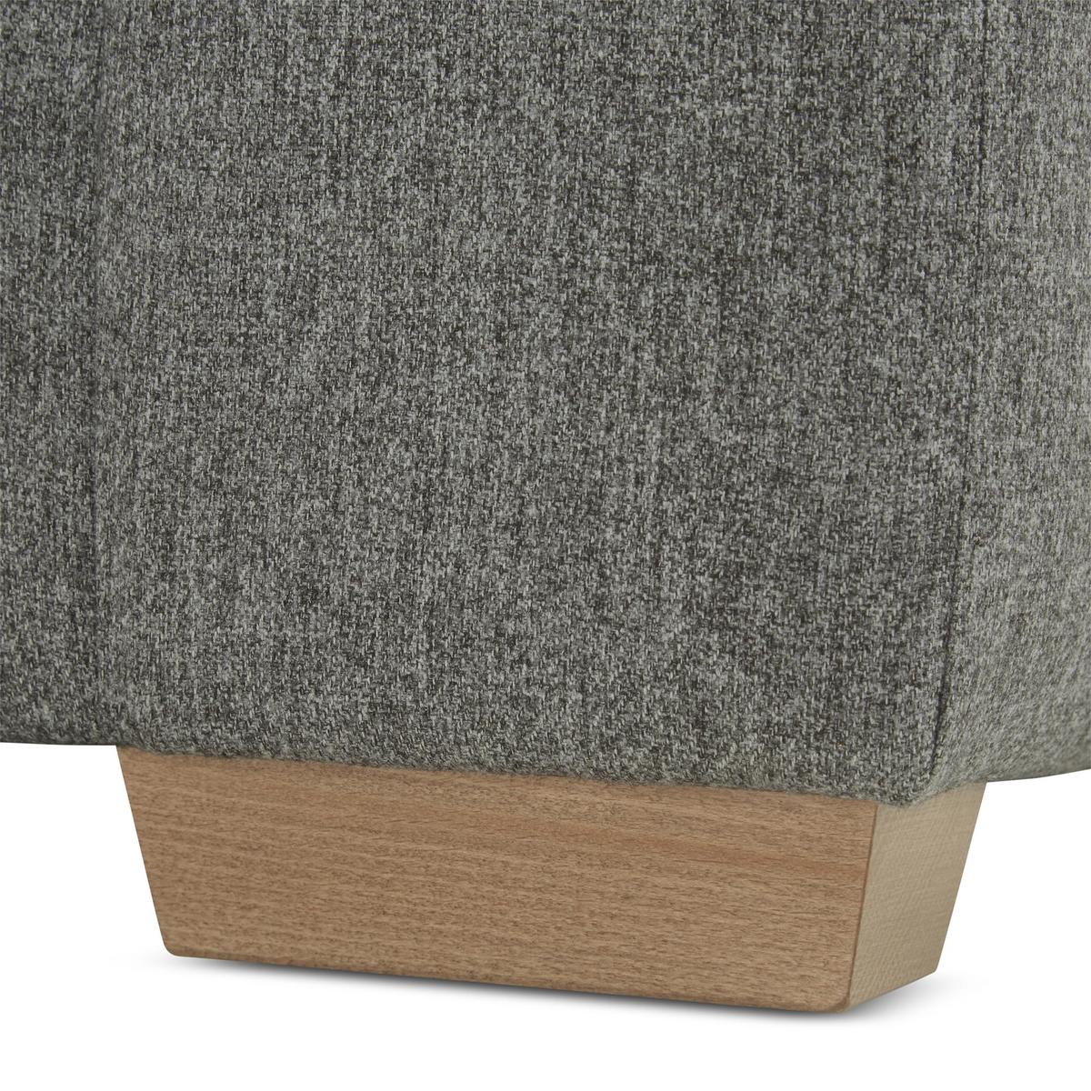 Porto Fabric 2 Seat Sofa - Dark Grey Dark Grey – image 7
