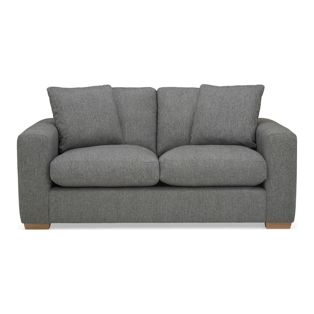 Porto Fabric 2 Seat Sofa - Dark Grey Dark Grey – image 2