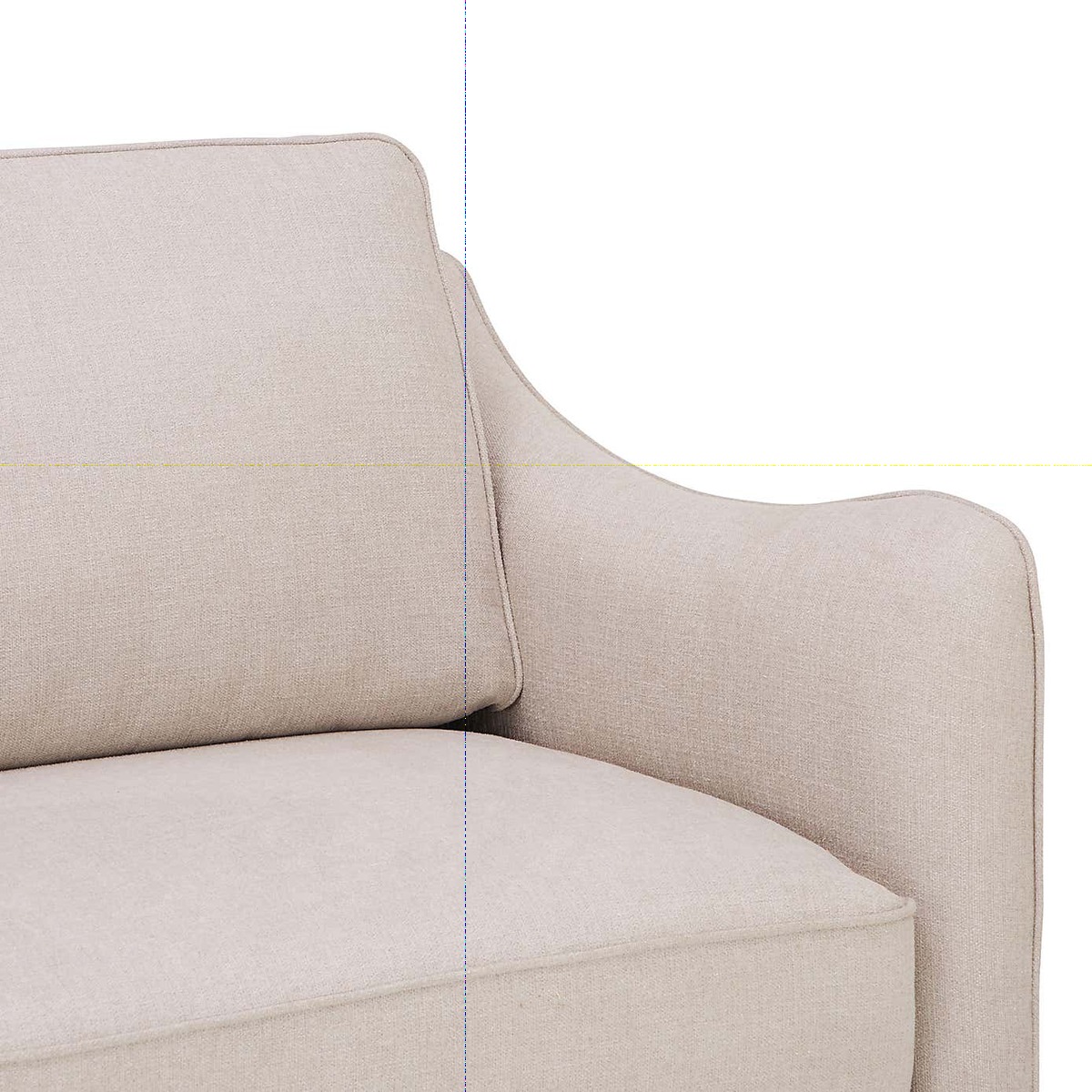 Harrison 2 Seater Sofa Natural – image 6