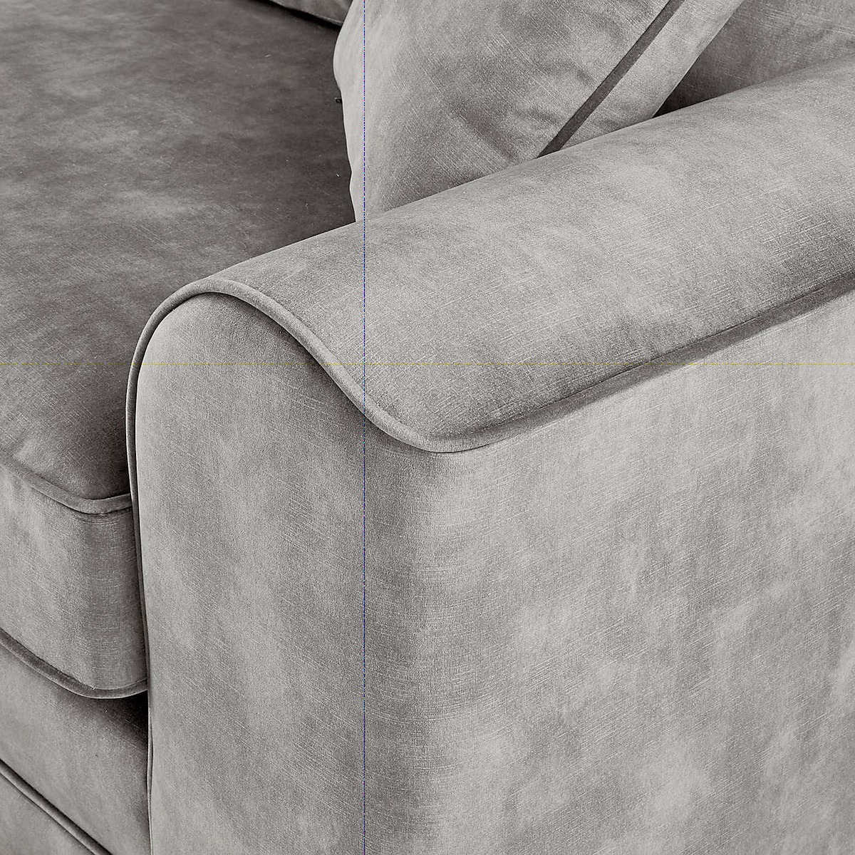 Morello Medium Sofa Slub Velvet Slub Velvet Natural – image 7