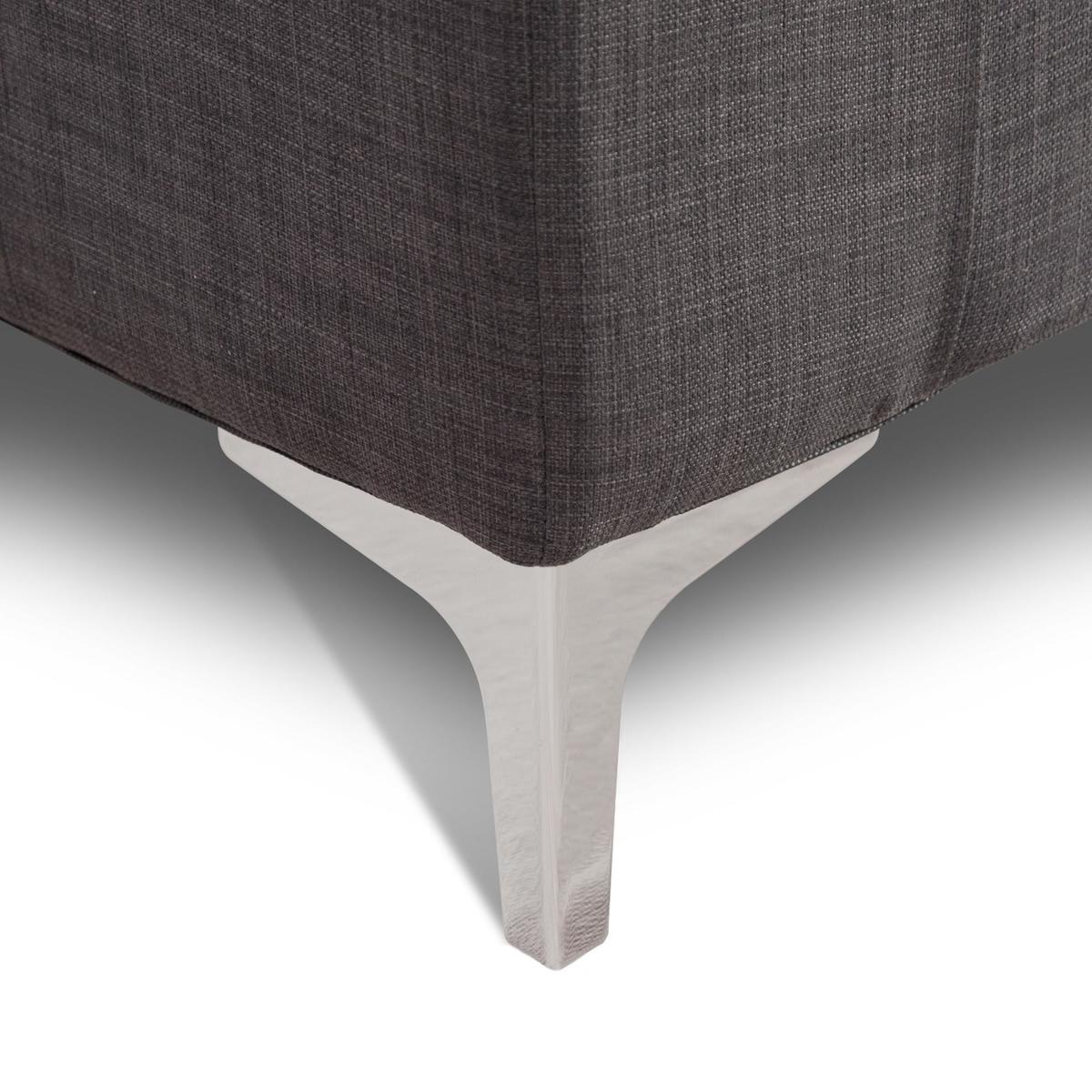 Tuscany 2 Seater Fabric Sofa Grey – image 5