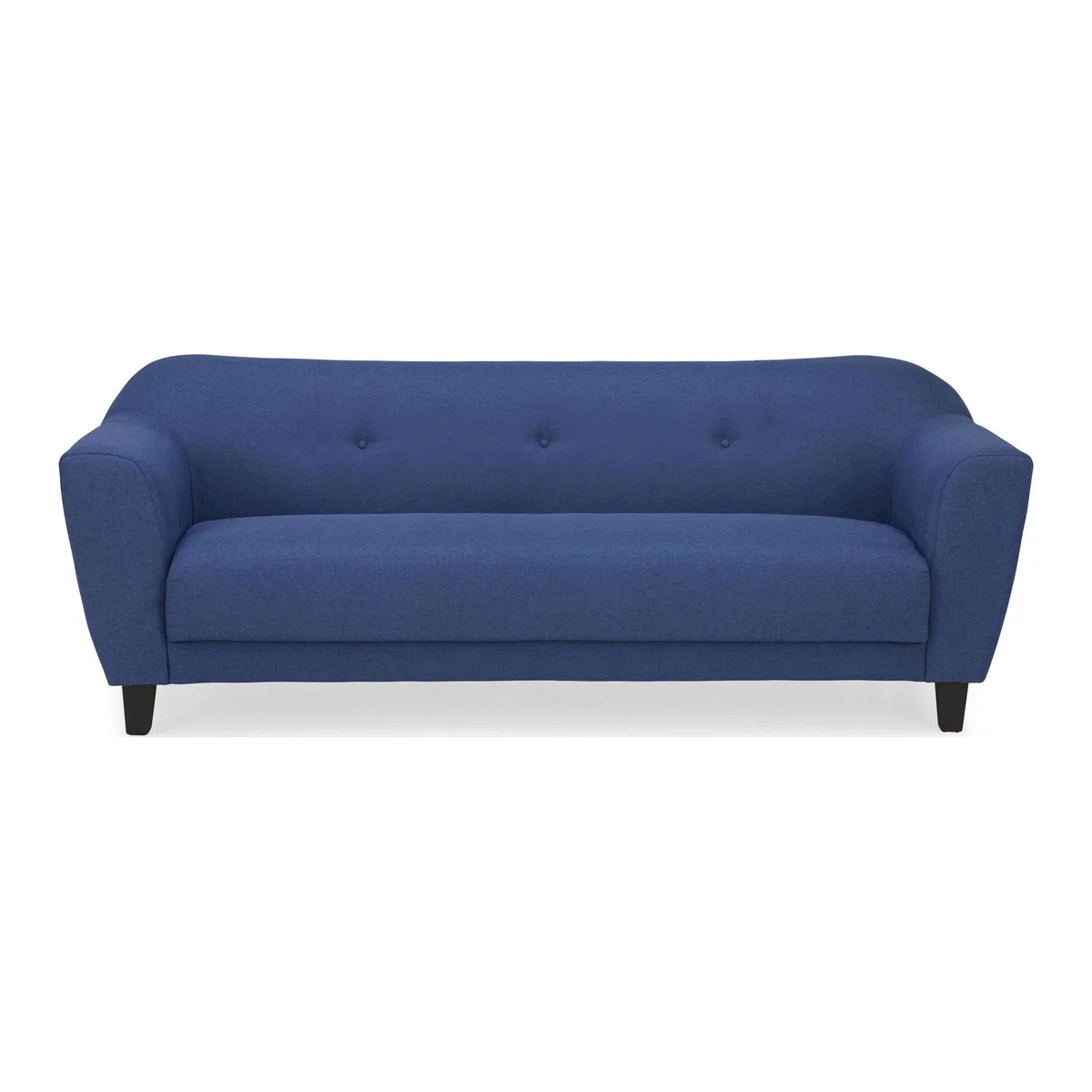 Cassie 3 Seater Fabric Sofa Blue – image 2