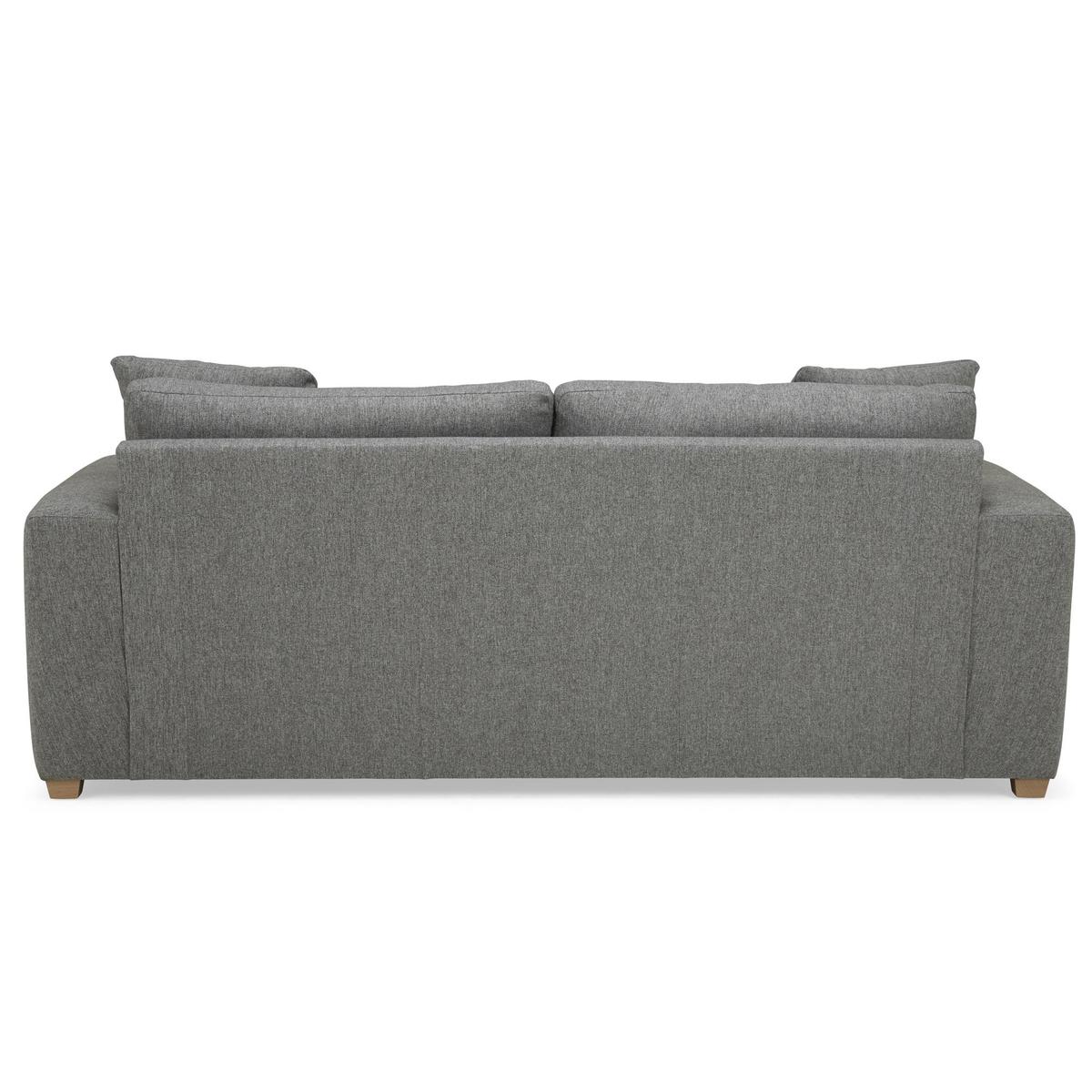 Porto Fabric 3 Seater Sofa - Dark Grey Dark Grey – image 7
