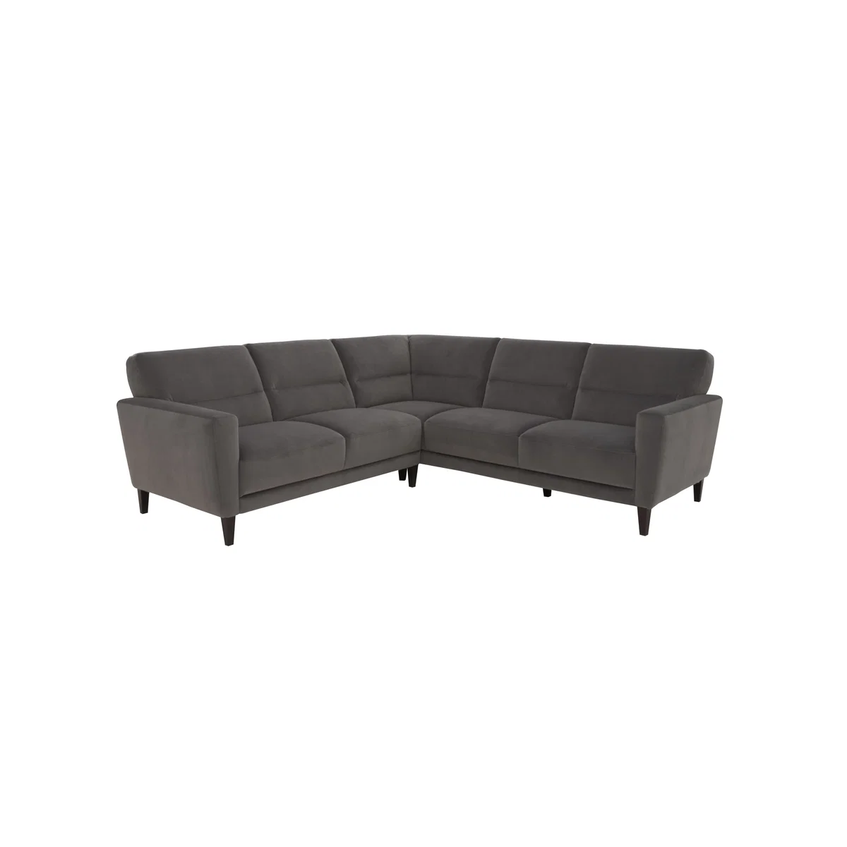 Versano Fabric Corner Sofa - Grey – image 5