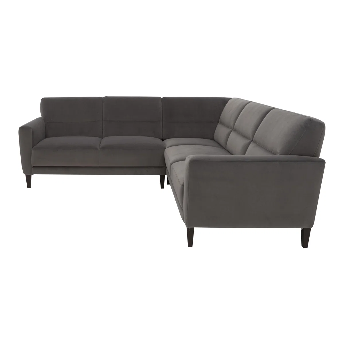 Versano Fabric Corner Sofa - Grey – image 1