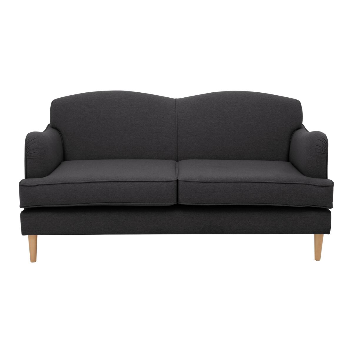 Otley Run 2 Seater Fabric Sofa - Grey – image 1