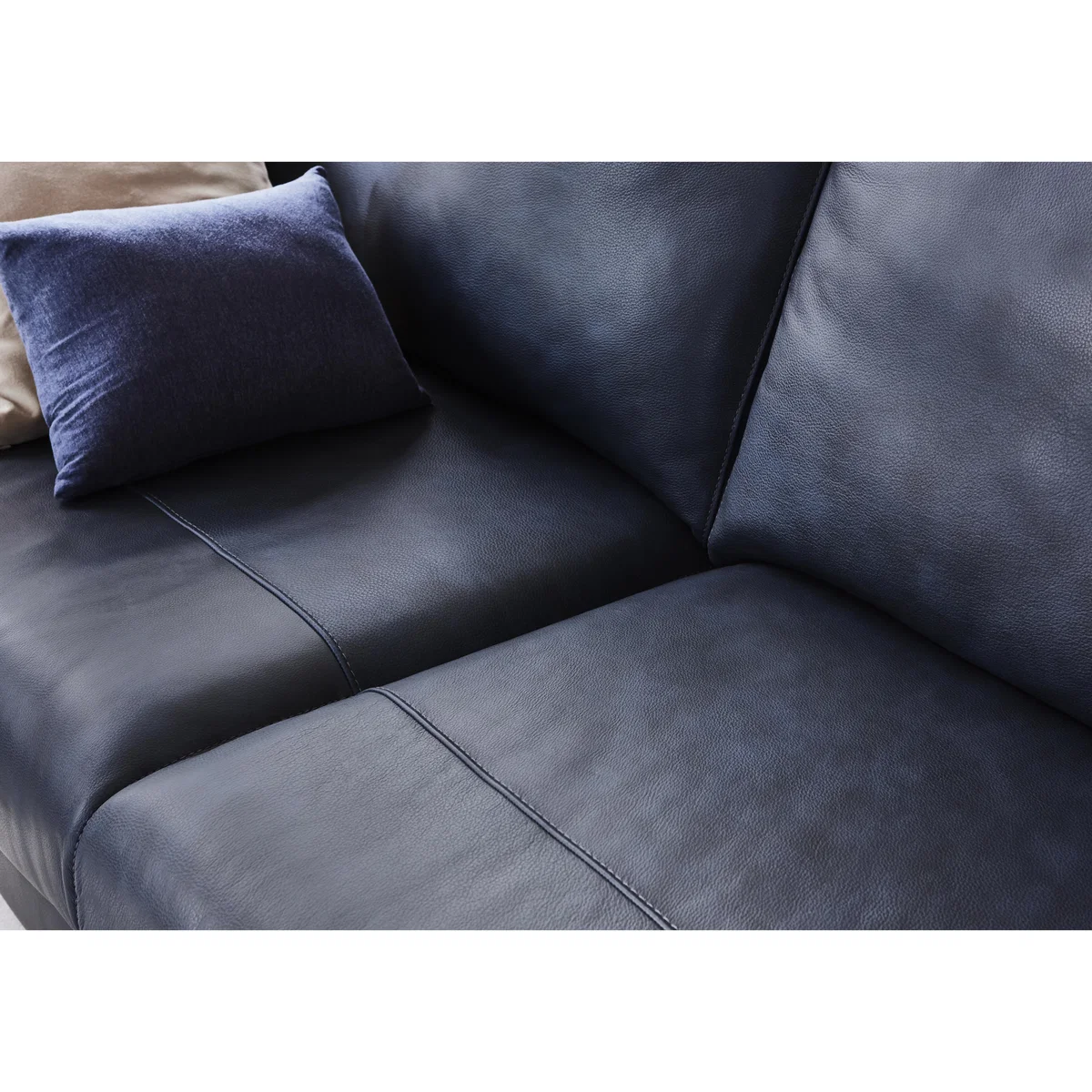Oceano 3 Seater Leather Sofa - Brown – image 4