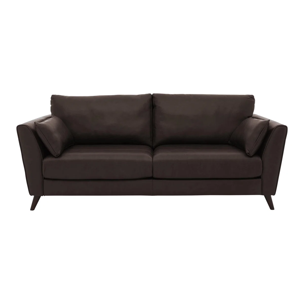 Oceano 3 Seater Leather Sofa - Brown – image 1