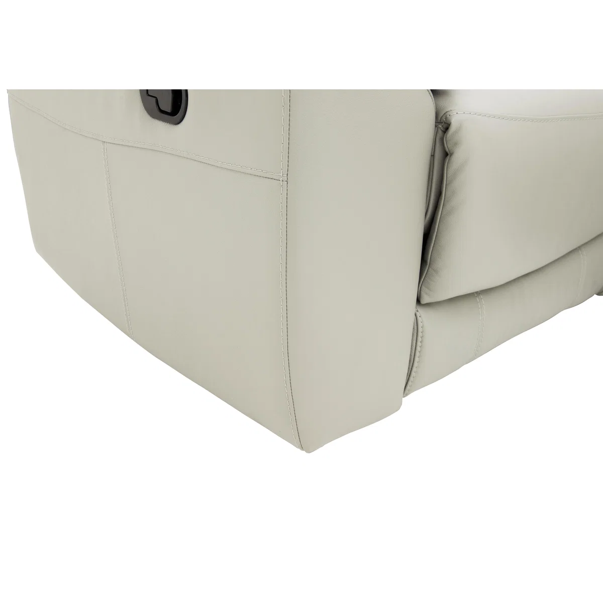 World of Leather - Bounce Compact Leather Corner Sofa - Beige – image 5