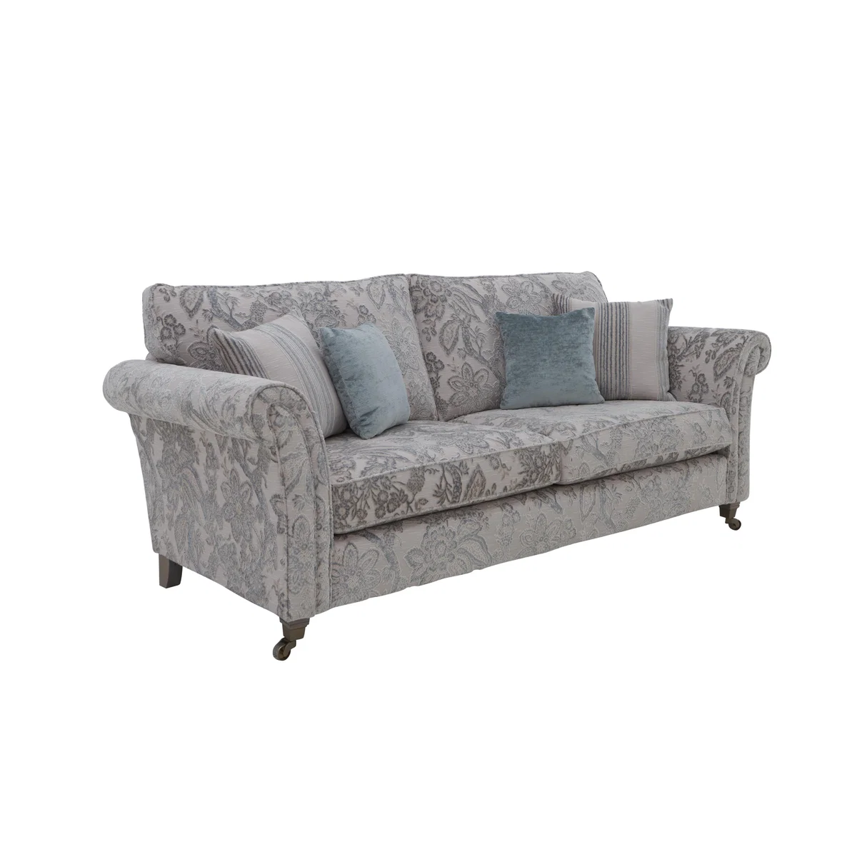 Ayda 4 Seater Classic Back Fabric Sofa - Pattern – image 6