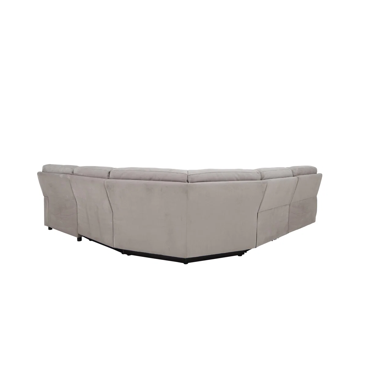 Eden Fabric Recliner Corner Sofa - Beige - By Furniture Village – image 6