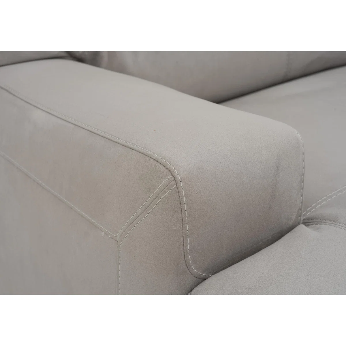 Eden Fabric Recliner Corner Sofa - Beige - By Furniture Village – image 8