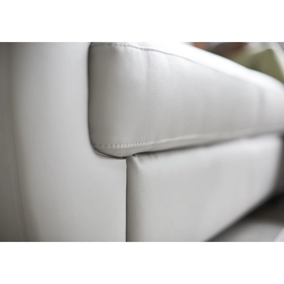 Lazio 2 Seater Leather Sofa - Red – image 3