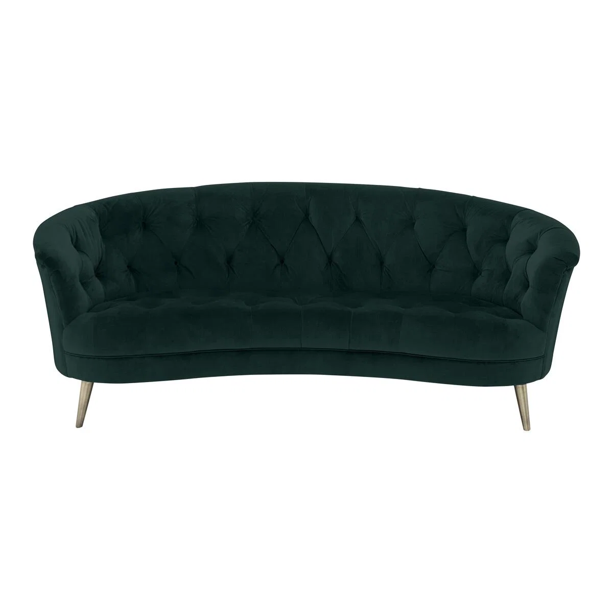 Alexander and James - Soho 3 Seater Fabric Sofa - Green – image 1