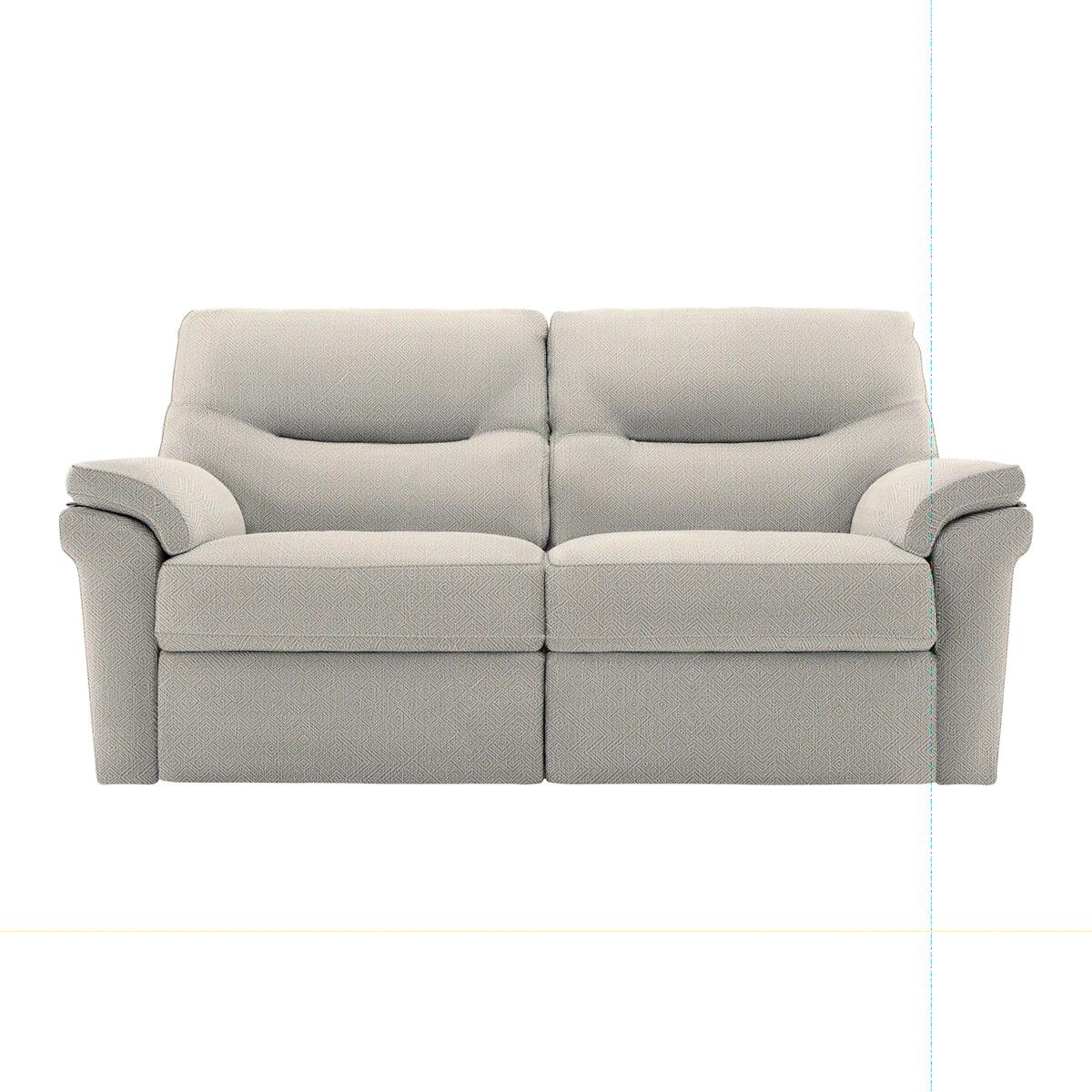 G Plan - Seattle 2.5 Seater Fabric Sofa - Grey
