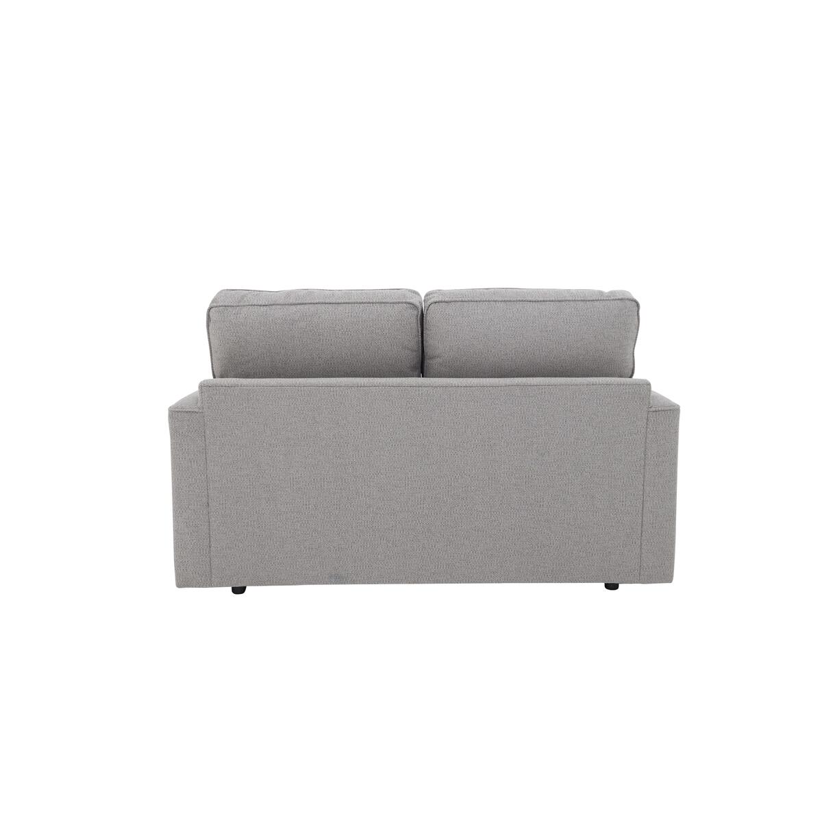 Comfi 2 Seater Fabric Classic Back Sofa Bed - Grey – image 9