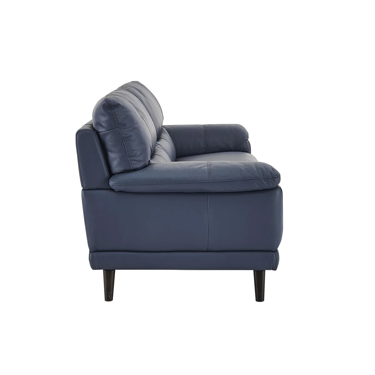 World of Leather - Pacific 3 Seater Leather Sofa - Black – image 5