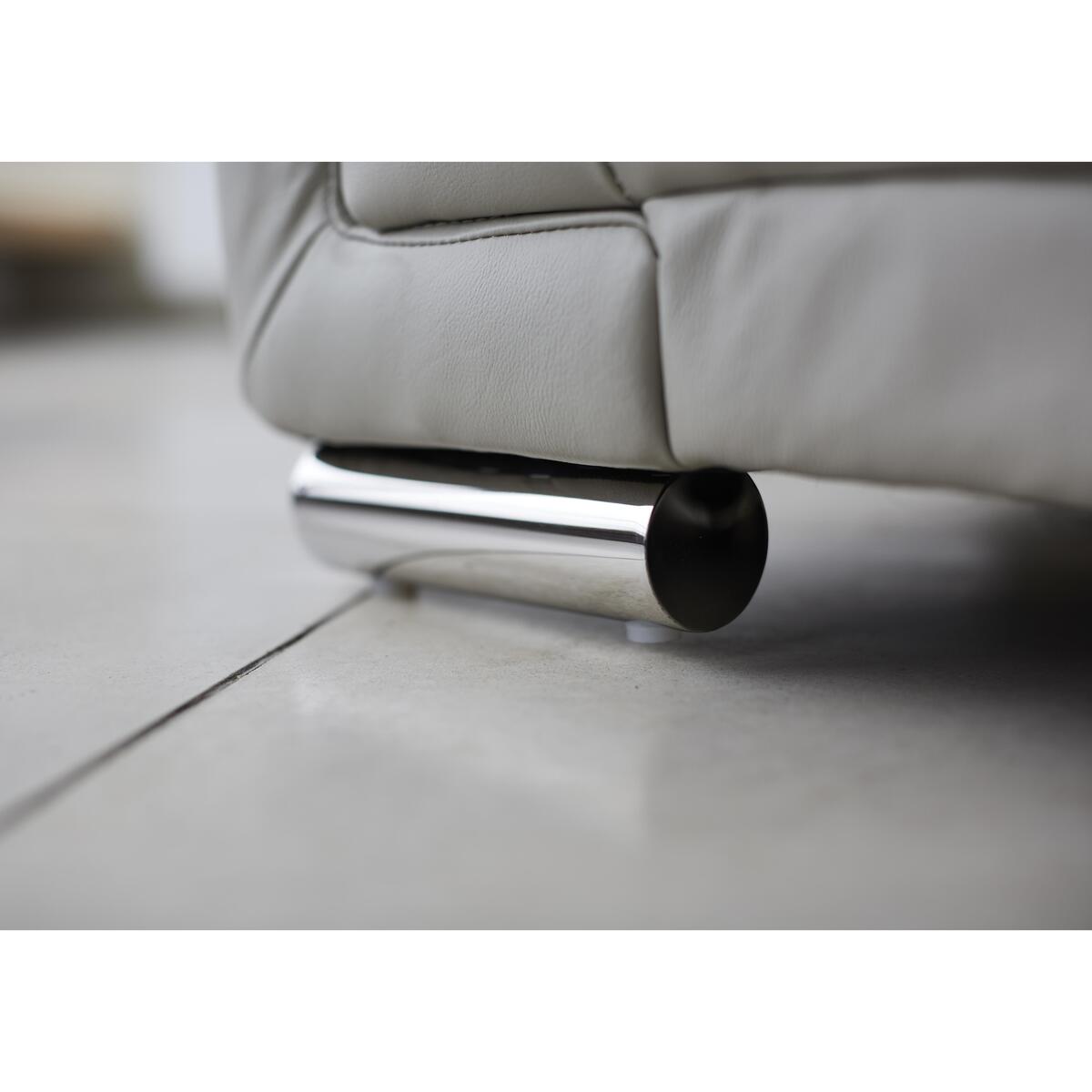 Gamma 2 Seater Leather Sofa - Cream – image 5