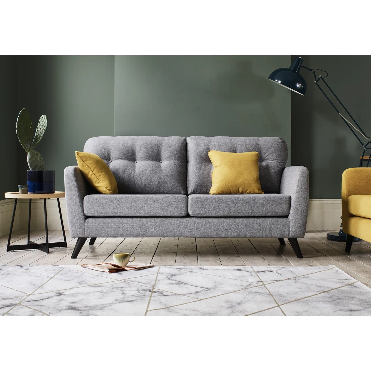 Bear Road 3 Seater Fabric Sofa - Beige – image 2