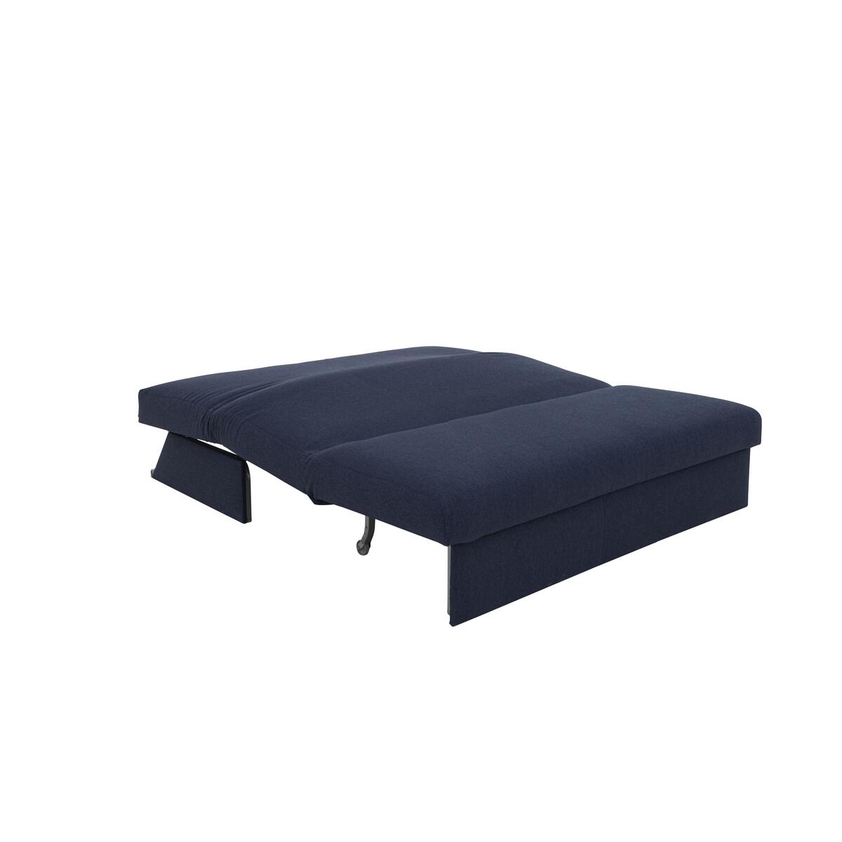 Versatile 3 Seater Fabric Sofa Bed No Arms - Mink – image 4
