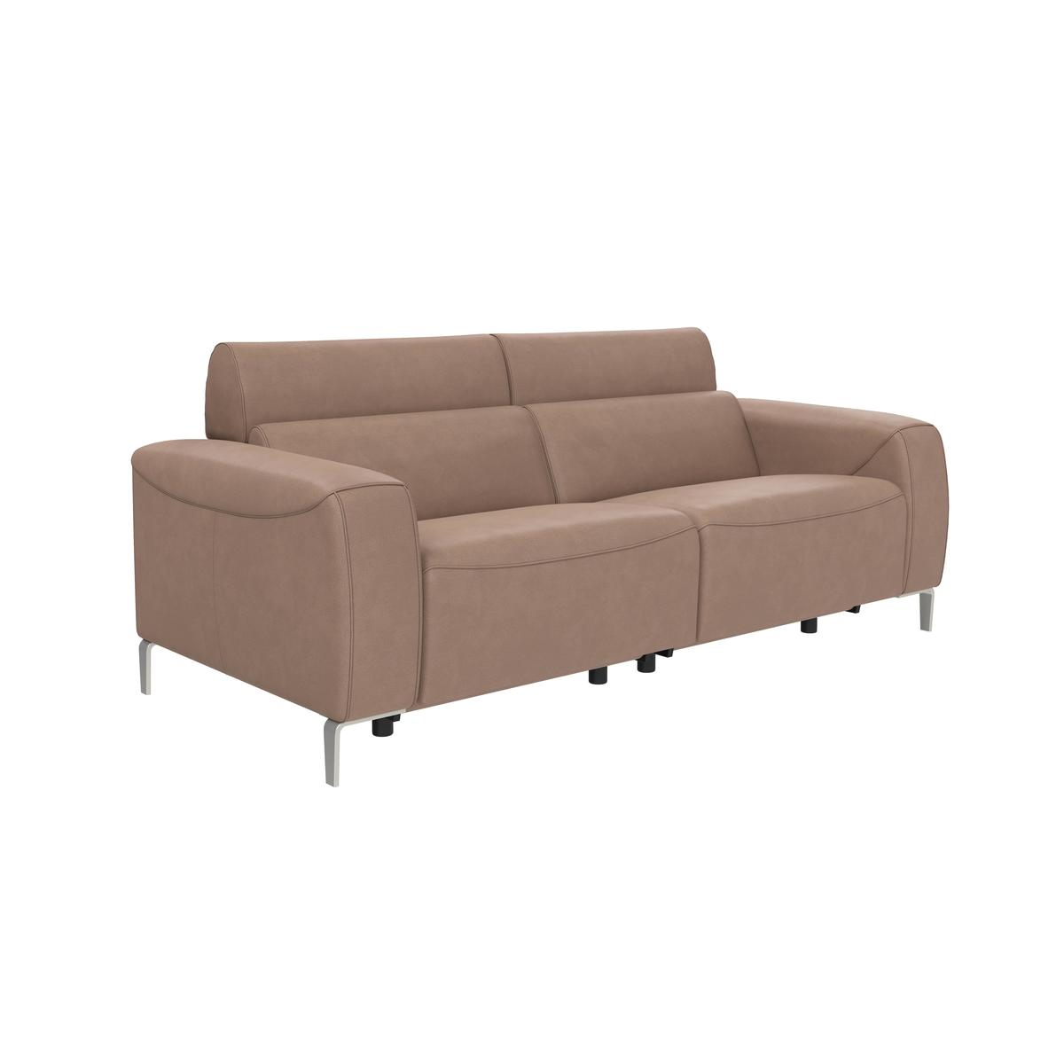 Nicoletti - Lusso 3 Seater Leather Power Recliner Sofa with Power Headrests – image 2