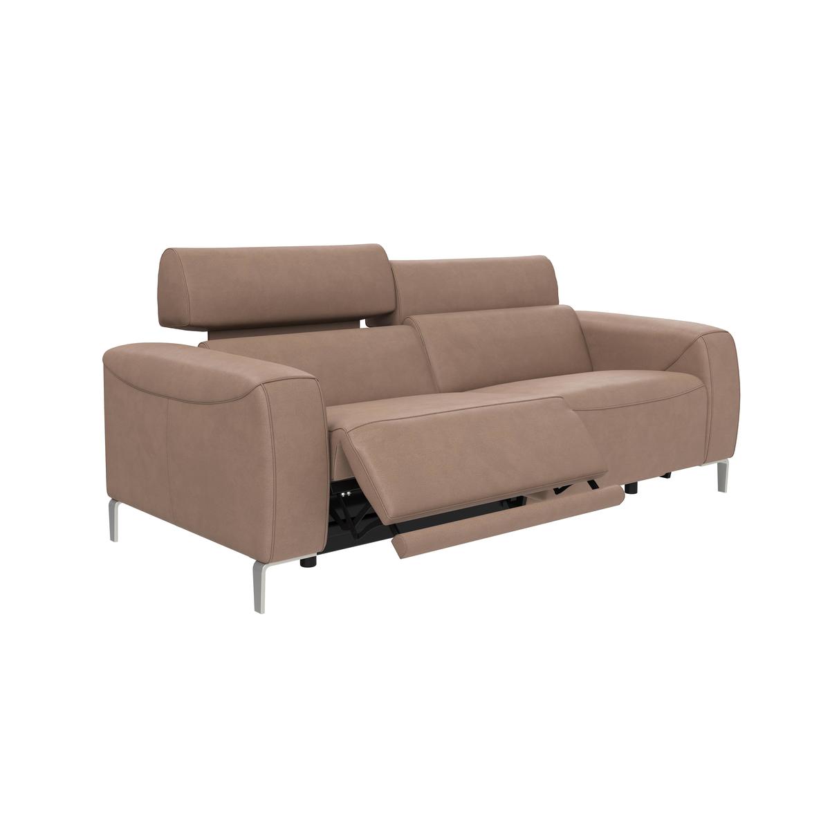 Nicoletti - Lusso 3 Seater Leather Power Recliner Sofa with Power Headrests – image 3