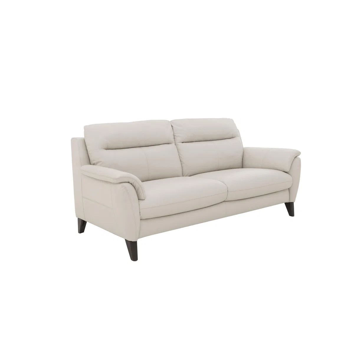 World of Leather - Mercury 3 Seater Leather Sofa - Beige – image 6