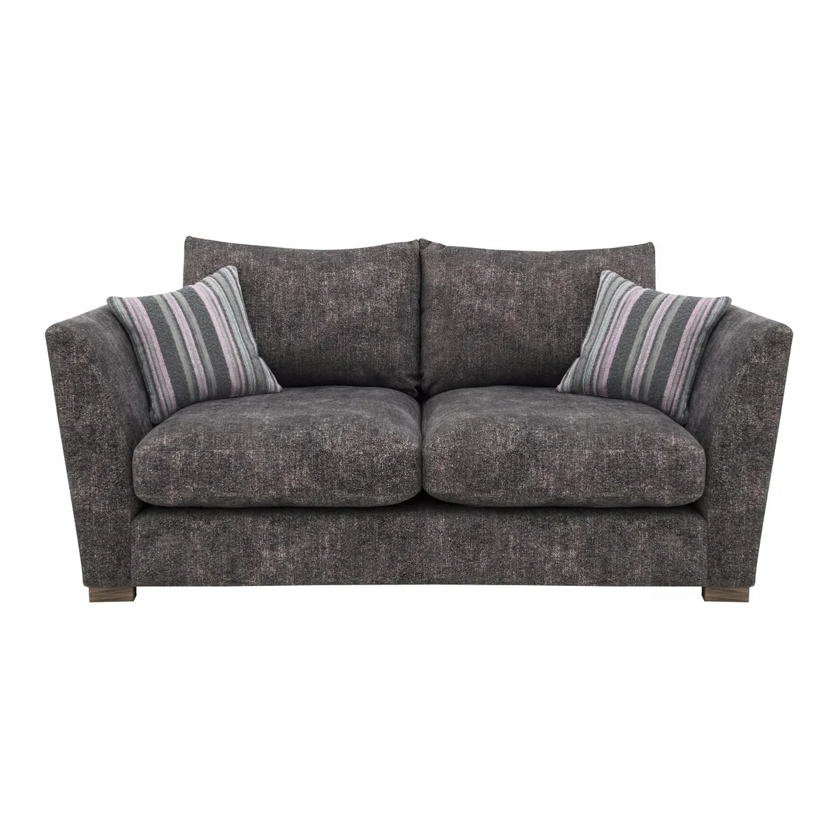 Nautical 2 Seater Classic Back Sofa - Grey