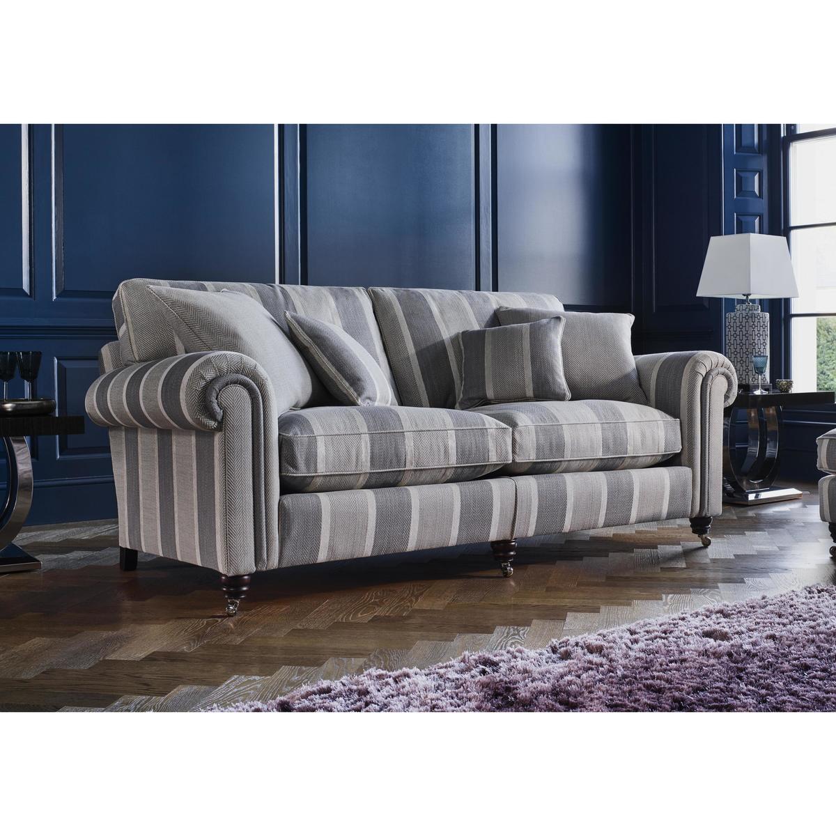 Duresta - Chelsea Village 3 Seater Fabric Sofa - Grey – image 3