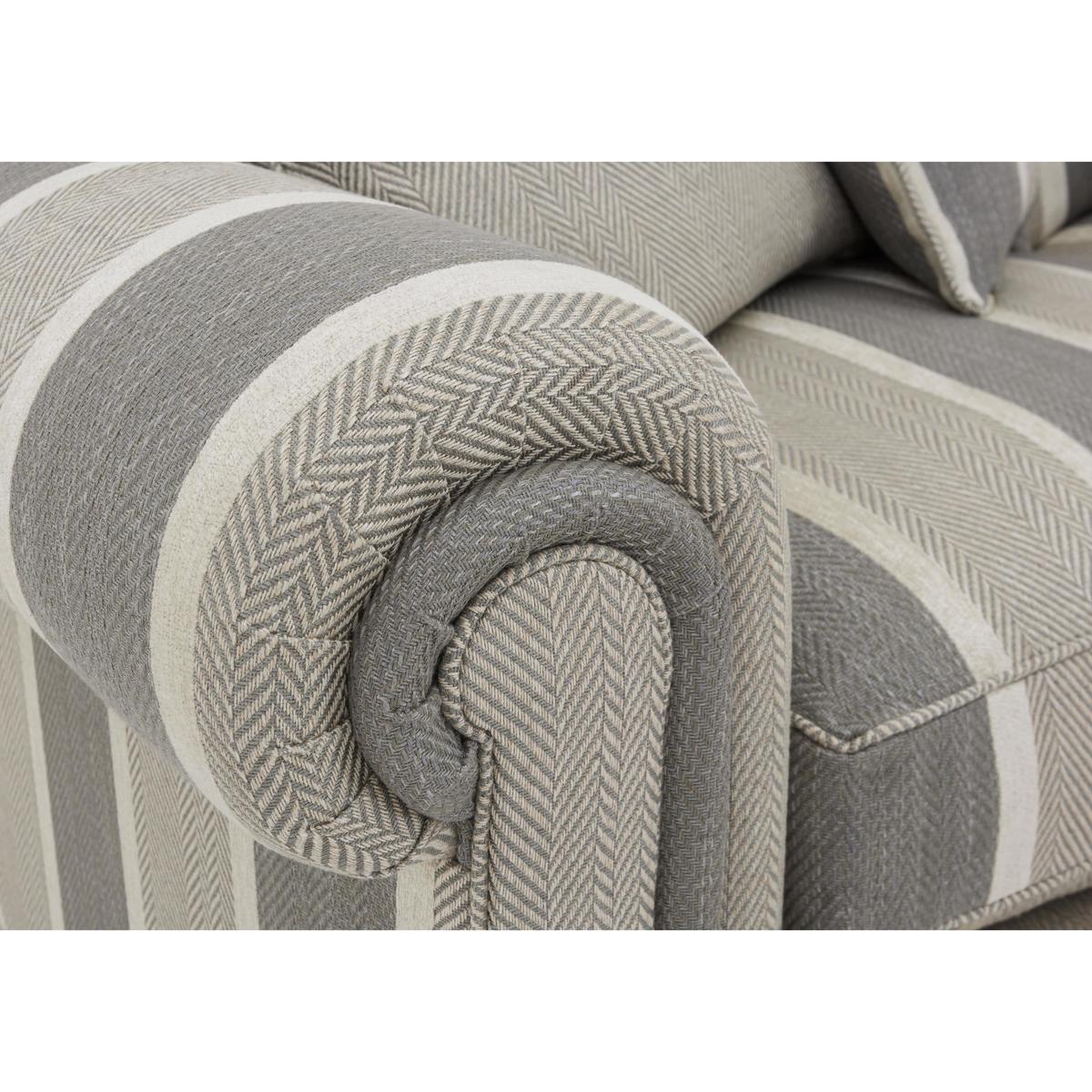 Duresta - Chelsea Village 3 Seater Fabric Sofa - Grey – image 7