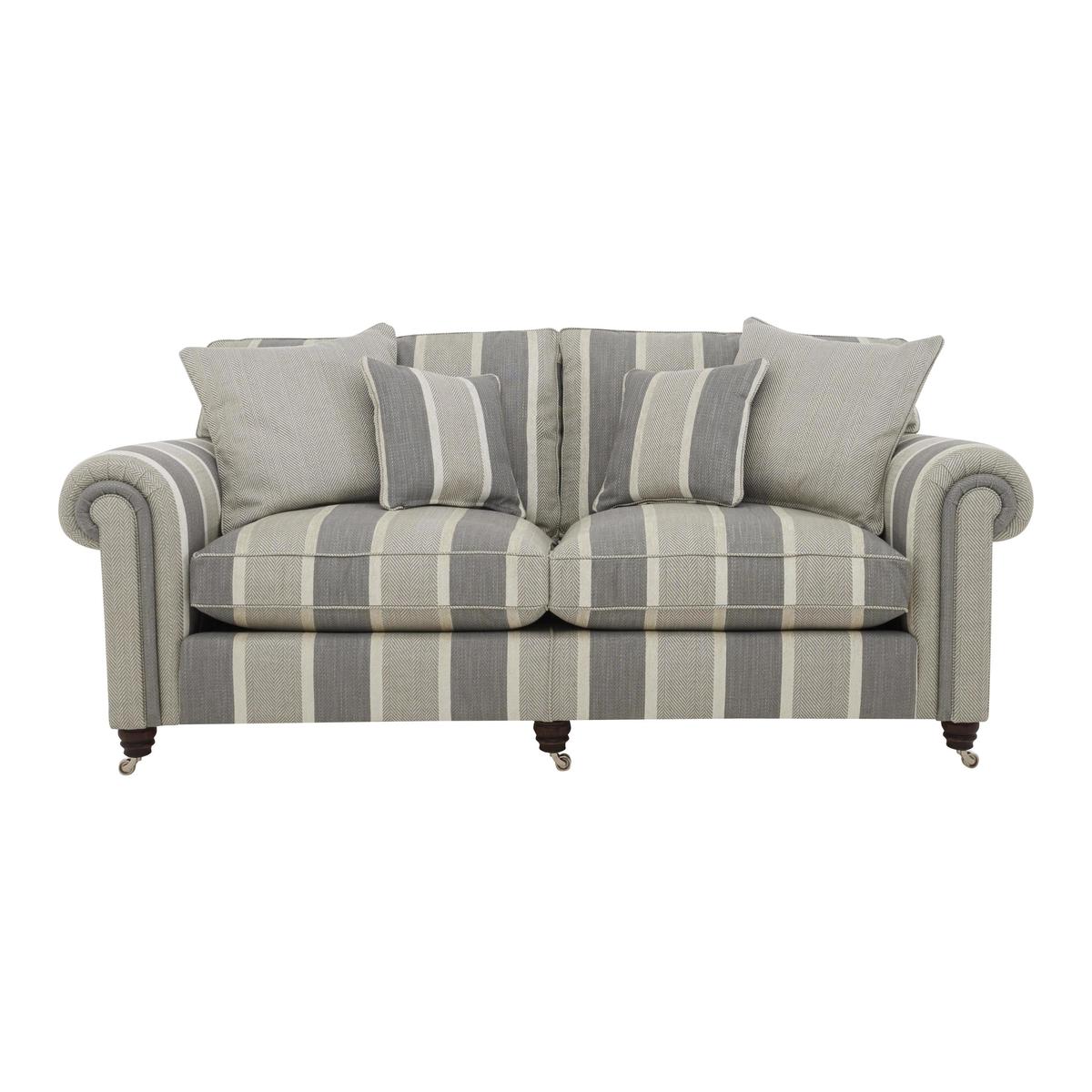 Duresta - Chelsea Village 3 Seater Fabric Sofa - Grey – image 2