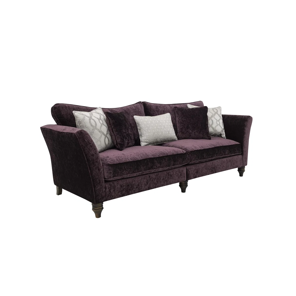 Kensington 4 Seater Fabric Sofa - Gold - By Furniture Village – image 6