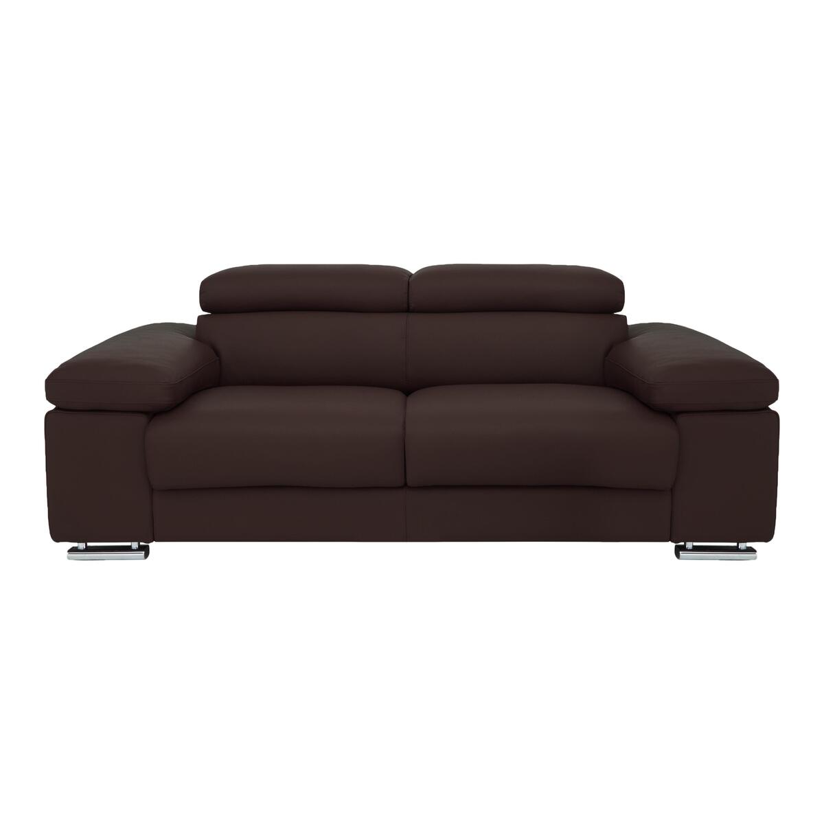Nicoletti - Sanova 2.5 Seater Leather Sofa - Brown – image 1